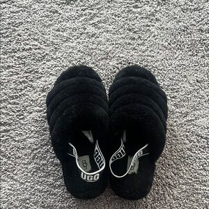 UGG Black Slippers